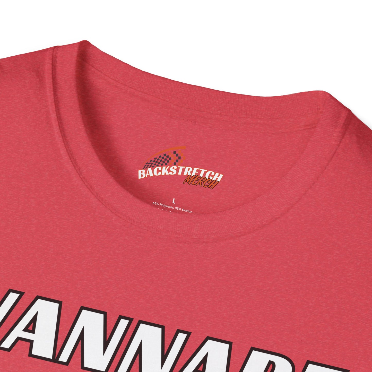 Wannabe Racecar Driver (TEXT) Unisex Softstyle T-Shirt
