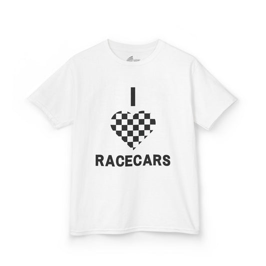 I Love Racecars Kid's Unisex T-Shirt