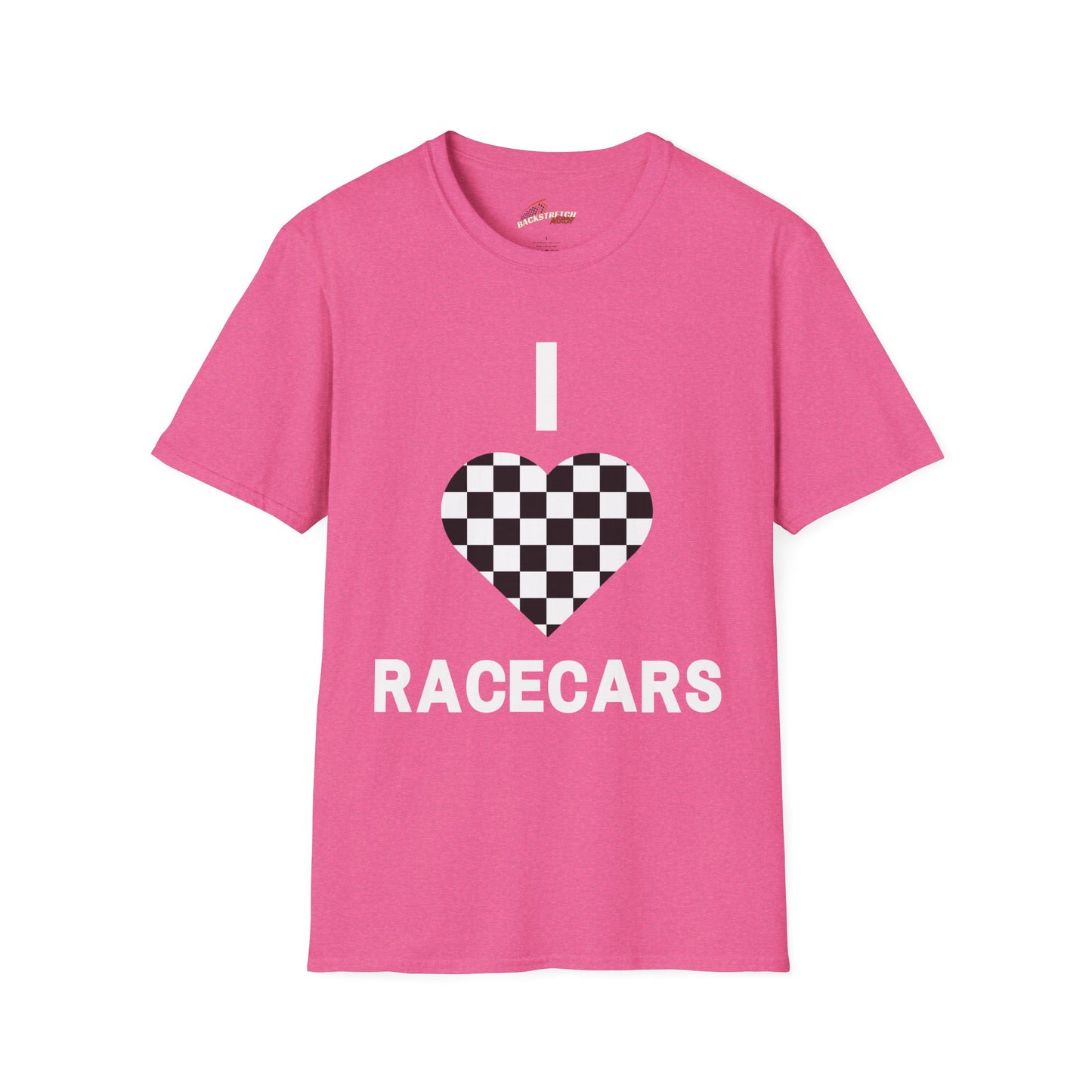 I Love Racecars Unisex Softstyle T-Shirt