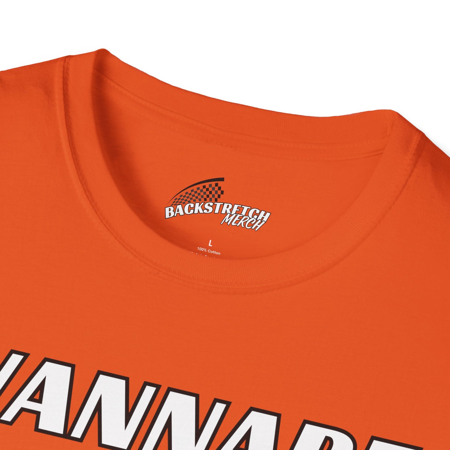 Wannabe Racecar Driver (TEXT) Unisex Softstyle T-Shirt