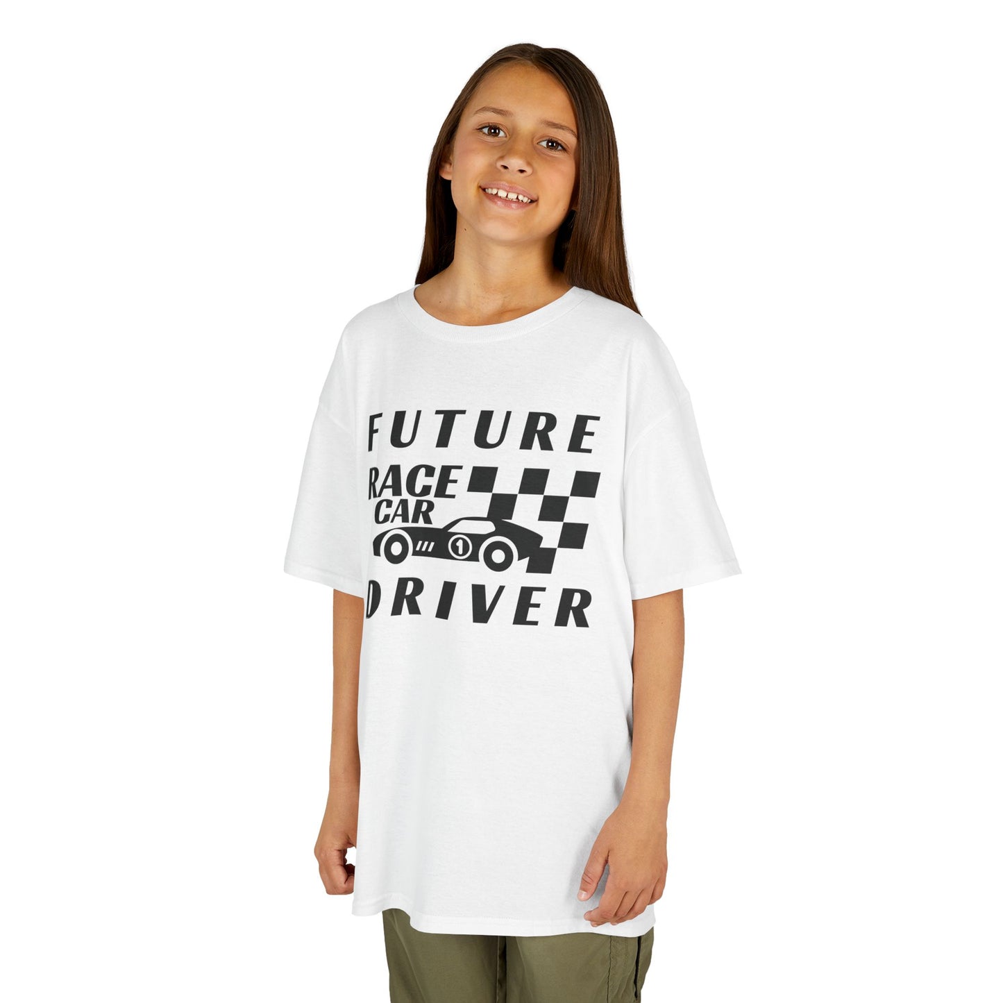 Kid's Future Race Car Driver Tee