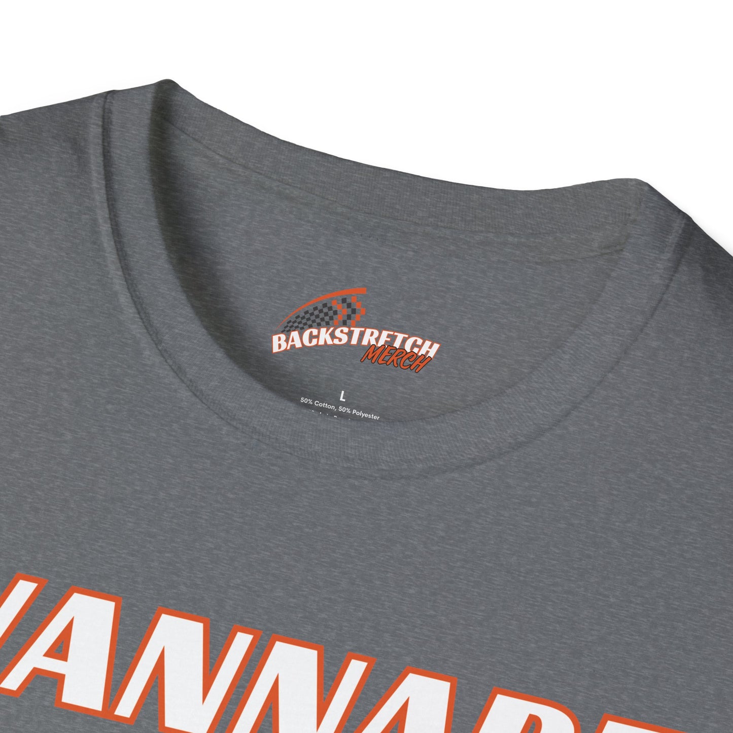 Wannabe Racecar Driver (TEXT) Unisex Softstyle T-Shirt