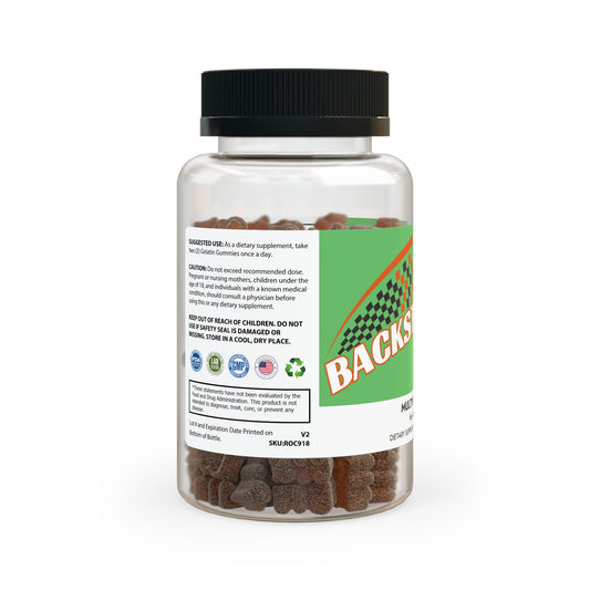 Backstretch Merch's Multivitamin Gummies for Adults (60 Gummies)