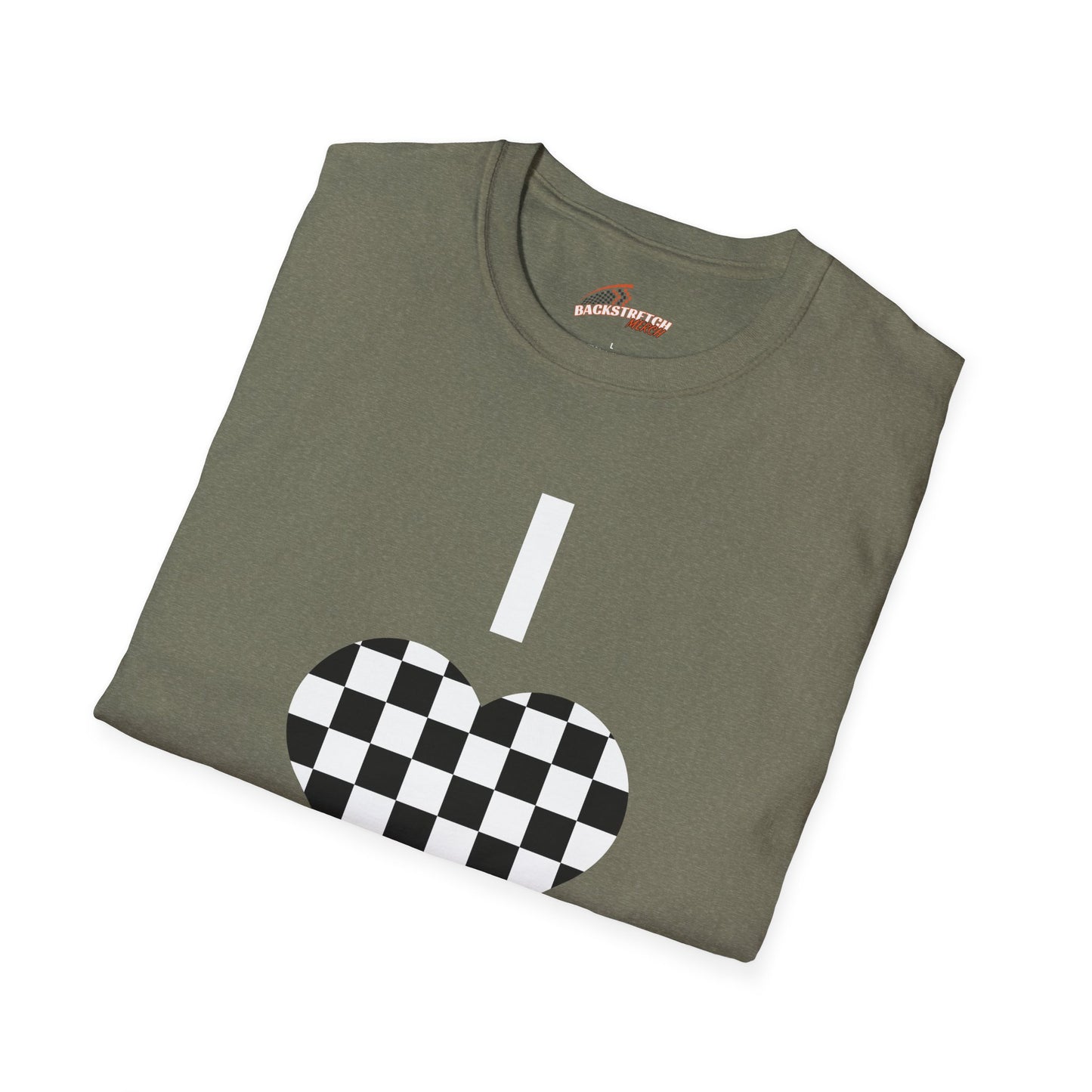 I Love Racecars Unisex Softstyle T-Shirt