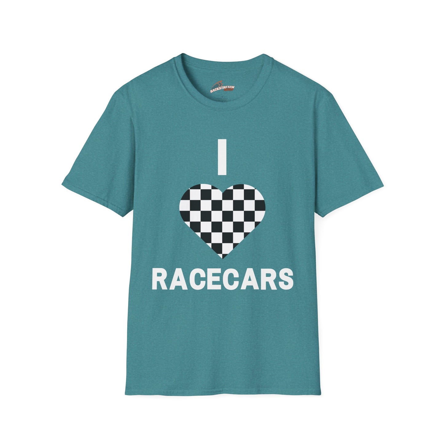 I Love Racecars Unisex Softstyle T-Shirt