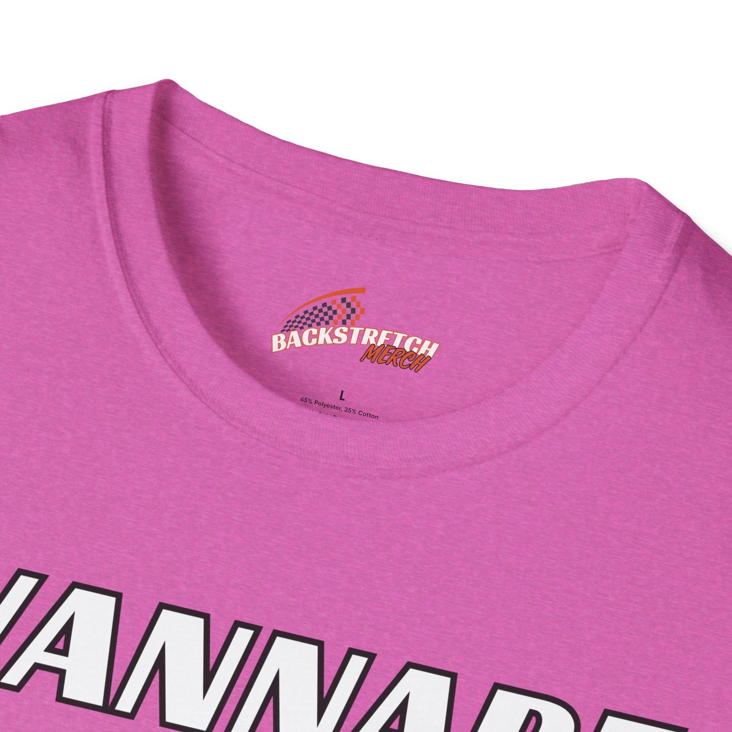 Wannabe Racecar Driver (TEXT) Unisex Softstyle T-Shirt