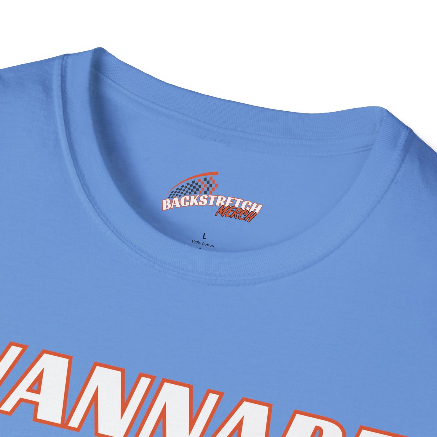 Wannabe Racecar Driver (TEXT) Unisex Softstyle T-Shirt