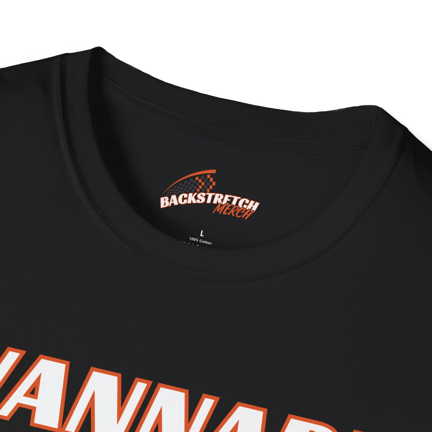 Wannabe Racecar Driver (TEXT) Unisex Softstyle T-Shirt