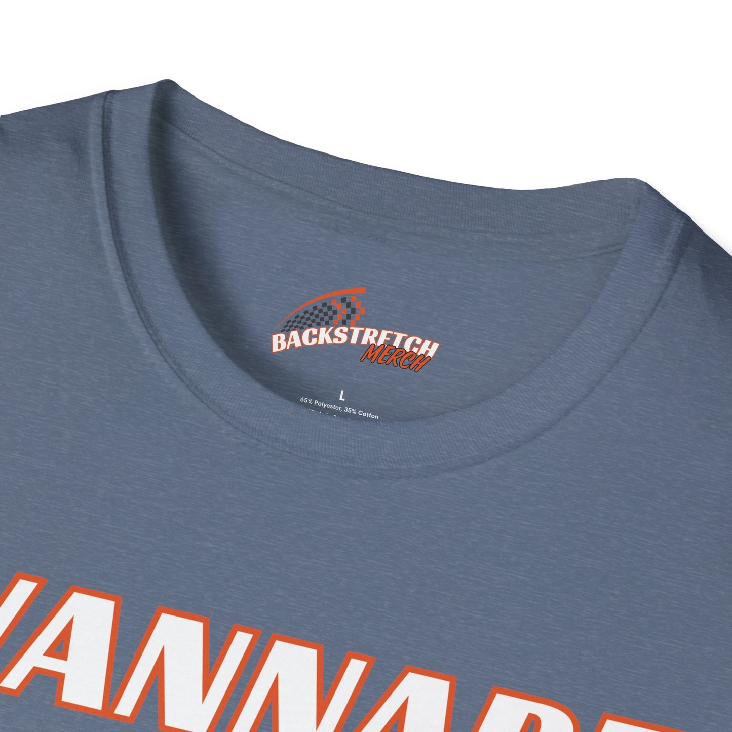 Wannabe Racecar Driver (TEXT) Unisex Softstyle T-Shirt