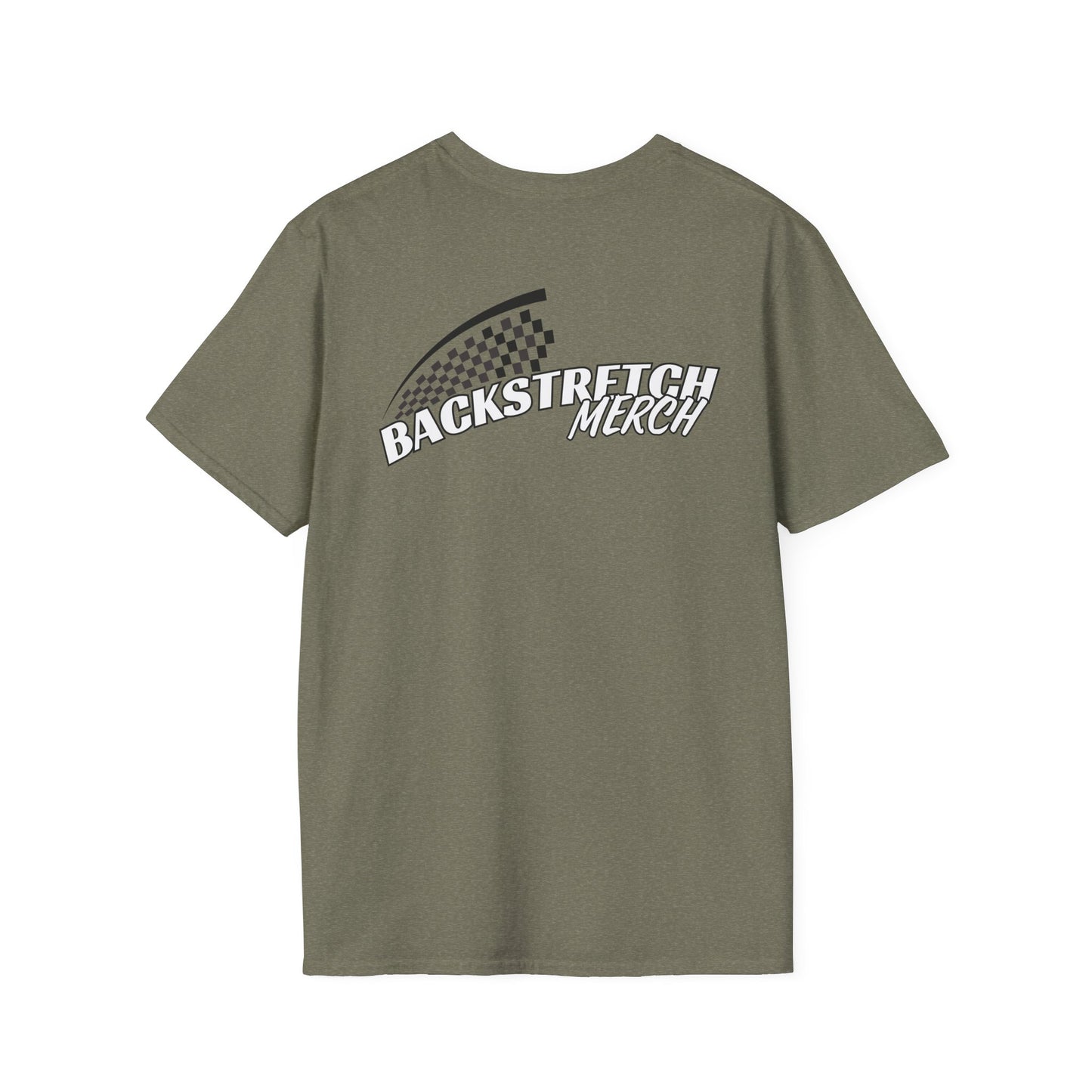 Wannabe Racecar Driver (TEXT) Unisex Softstyle T-Shirt