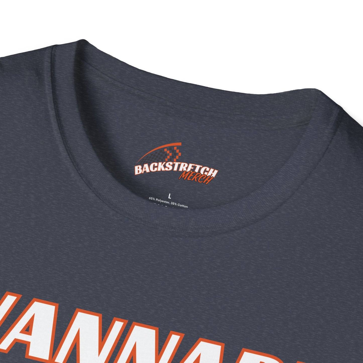 Wannabe Racecar Driver (TEXT) Unisex Softstyle T-Shirt
