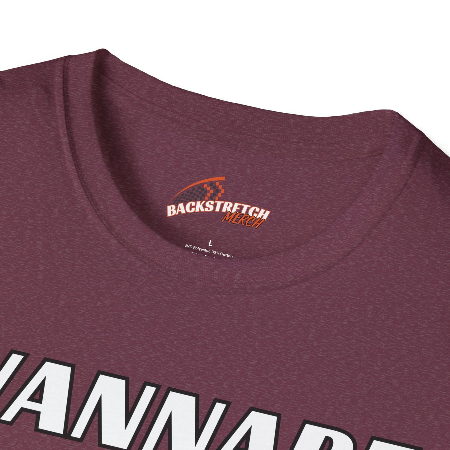 Wannabe Racecar Driver (TEXT) Unisex Softstyle T-Shirt