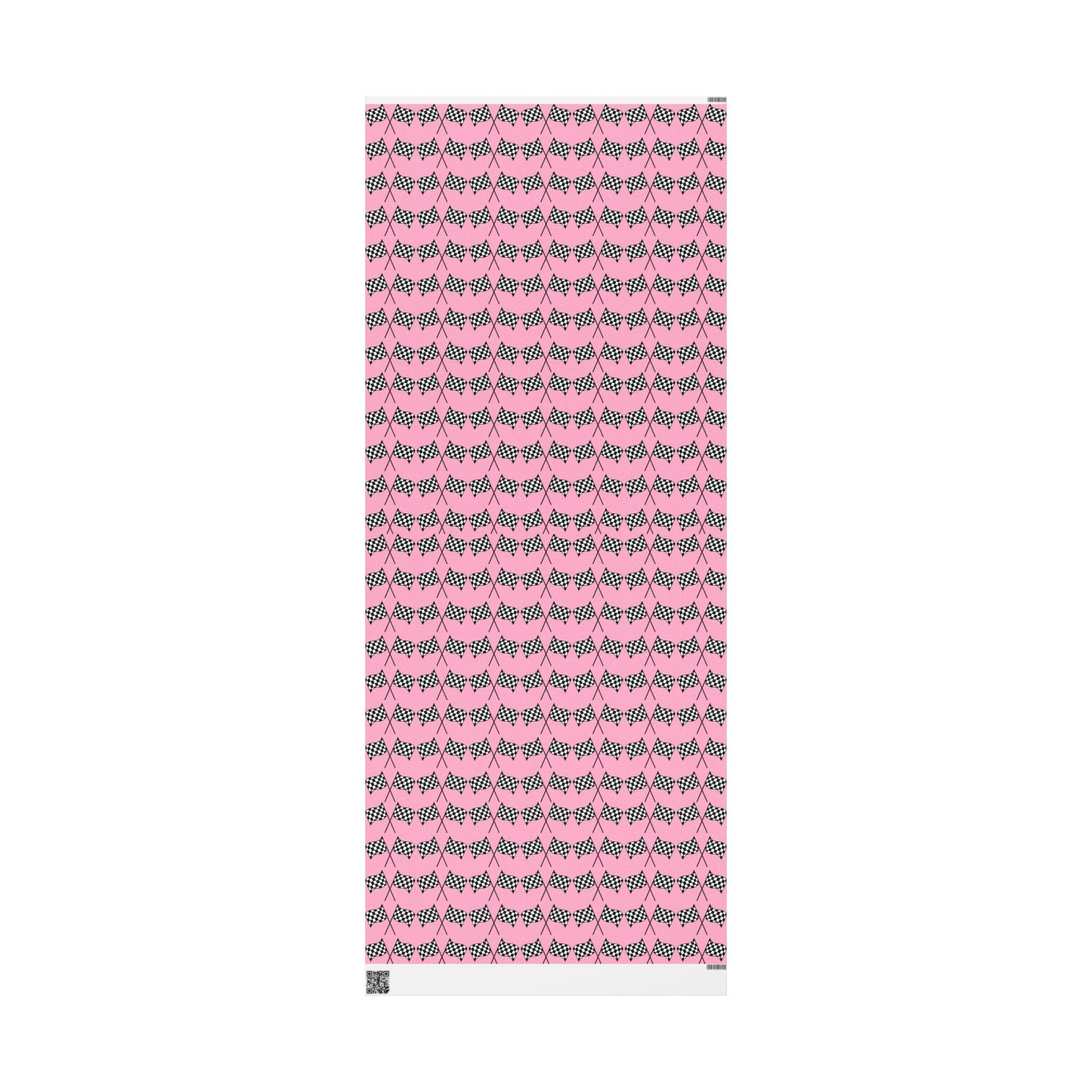 Copy of Checkered Flag Wrapping Paper — Racing Gift Wrap (PINK)