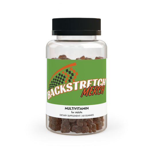 Backstretch Merch's Multivitamin Gummies for Adults (60 Gummies)