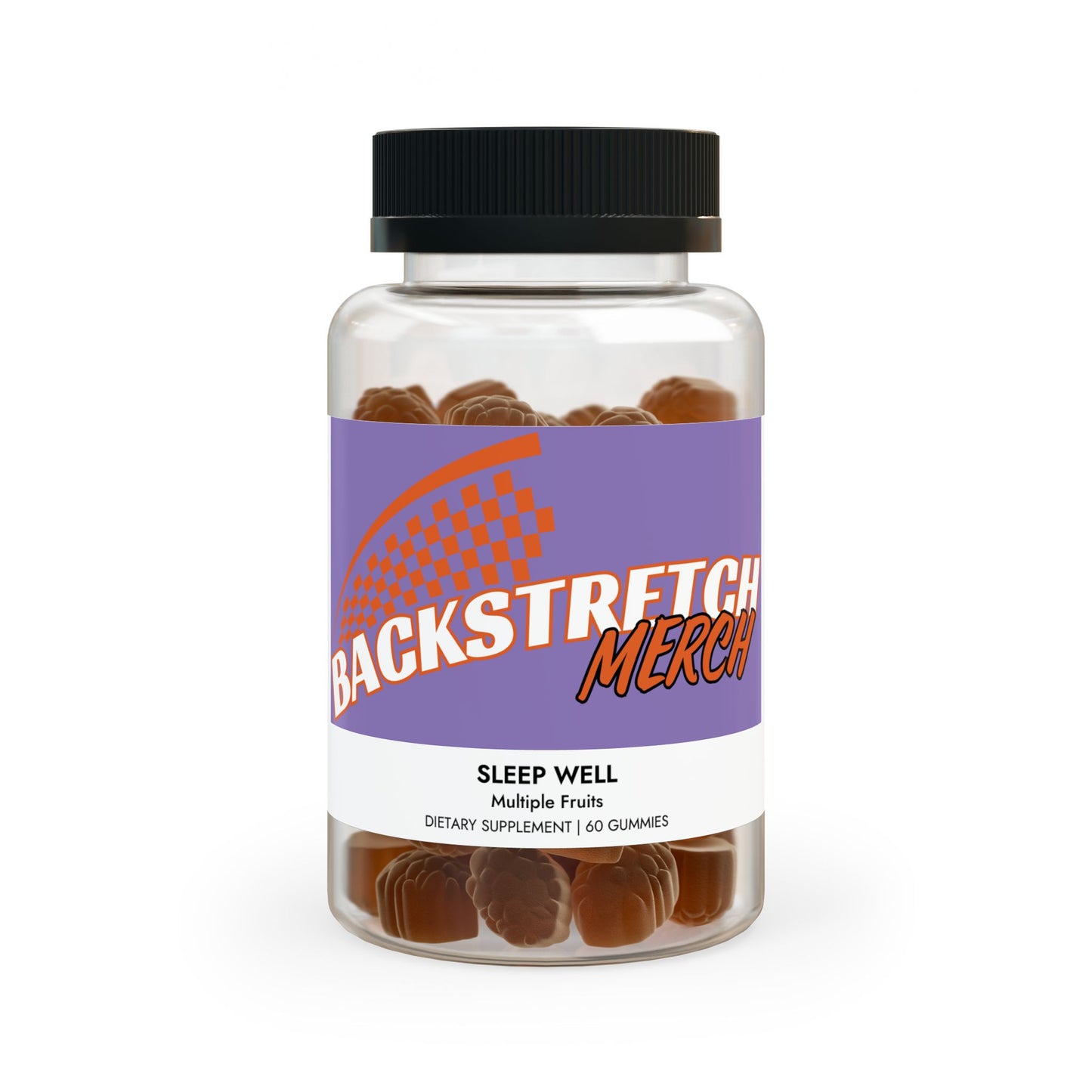 Backstretch Merch's Sleep Well Gummies (60 Gummies)