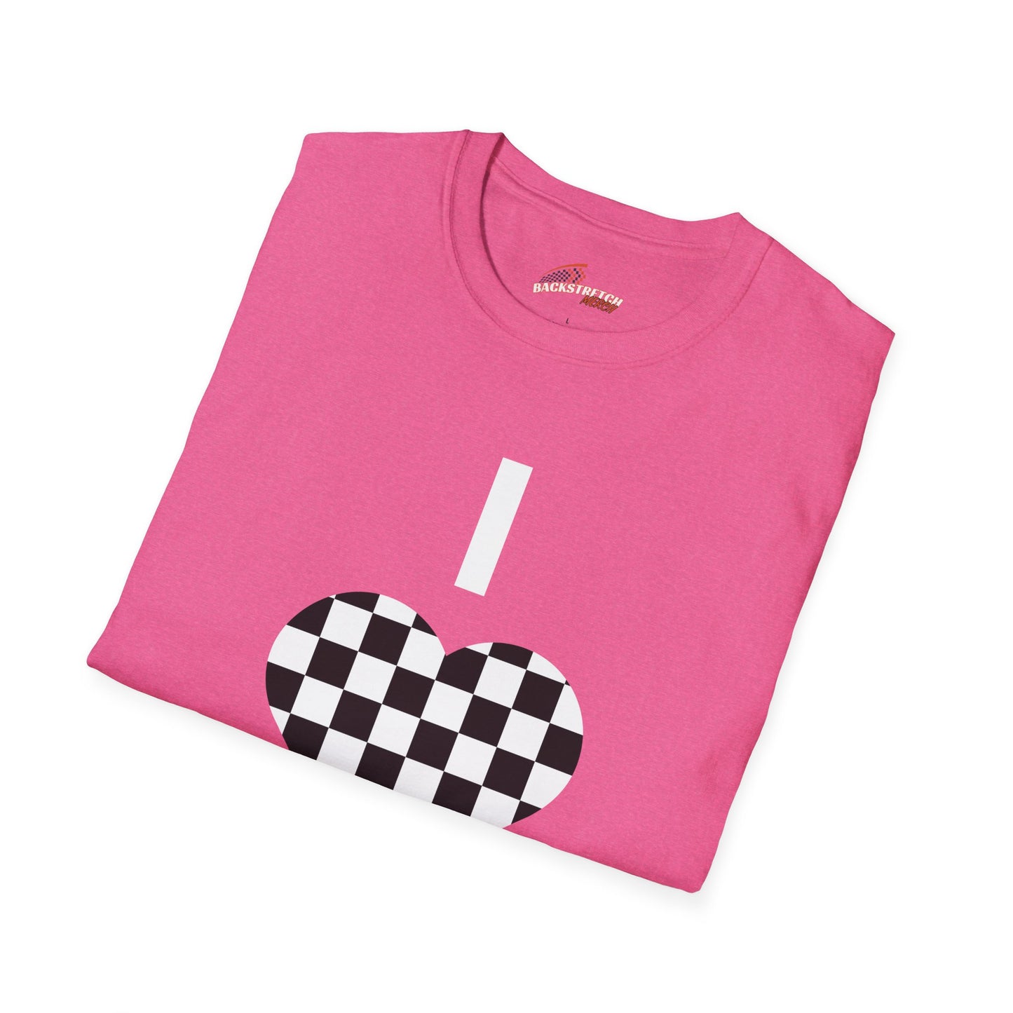 I Love Racecars Unisex Softstyle T-Shirt